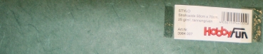 Strohseide  - 50 x 70 cm - tannengrün